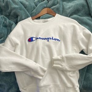 Champion sweater!